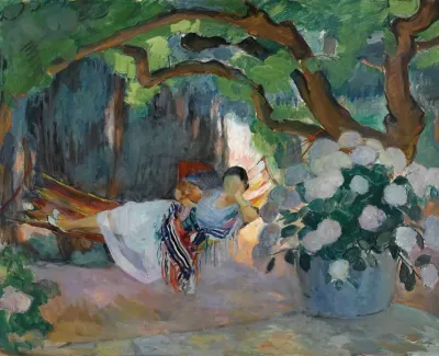 Le Pradet Jeune Femme Au Hamac Nono