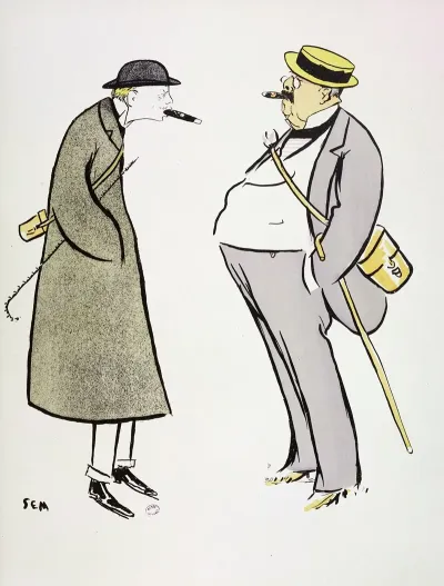 Le Prince Pierre Darenberg Et Le Comte Hallez Claparede