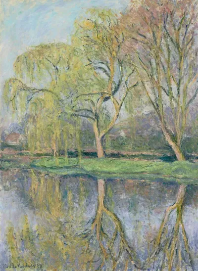 Le Printemps Le Bassin Aux Nympheas A Giverny