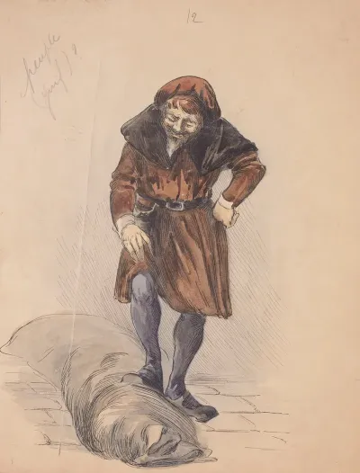 Le Prophete Douze Maquettes De Costumes 14