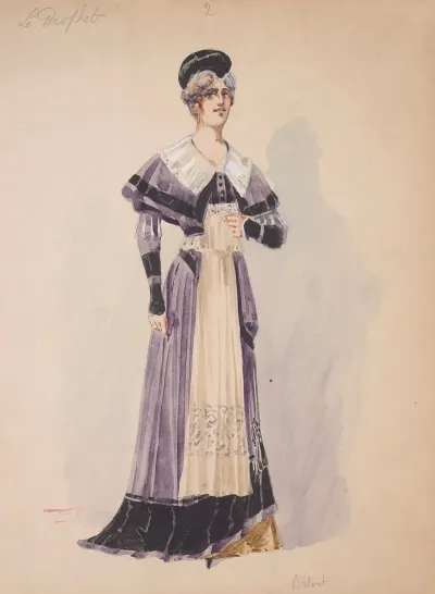 Le Prophete Douze Maquettes De Costumes 2