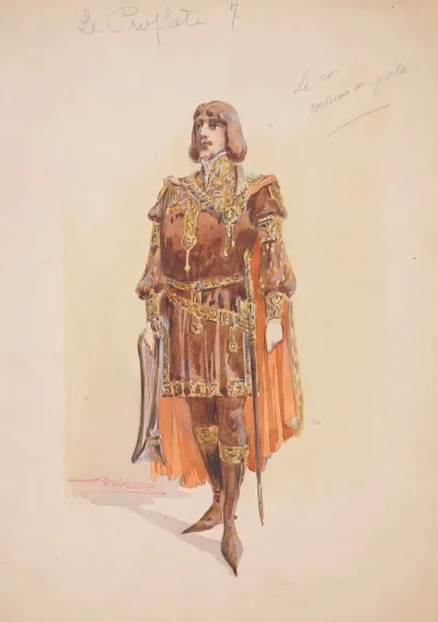 Le Prophete Douze Maquettes De Costumes 7