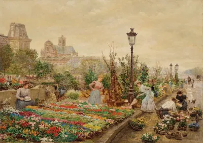 Le Quai Aux Fleurs Et Lhotel De Ville