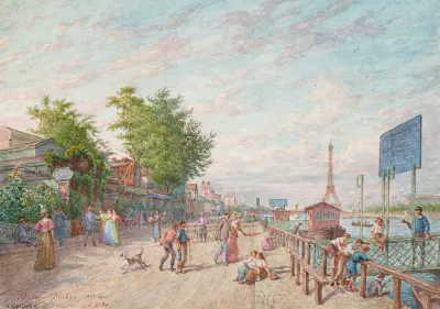 Le Quai Dauteuil Au Point Du Jour