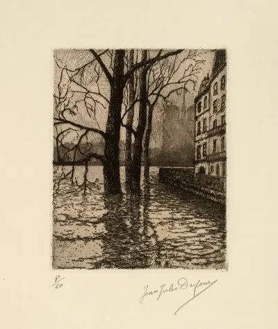 Le Quai Dorleans Inondations