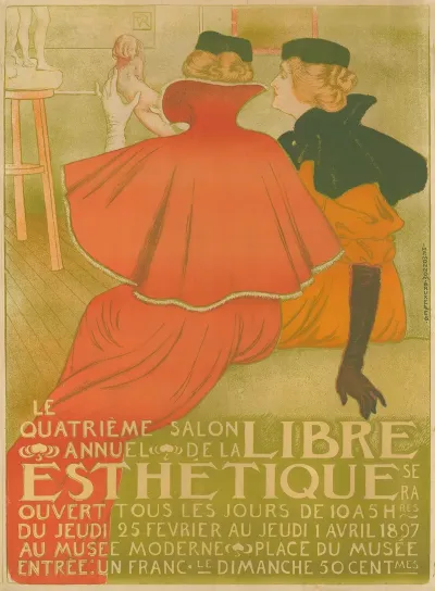 Le Quatrieme Salon Annuel De La Libre Esthetique