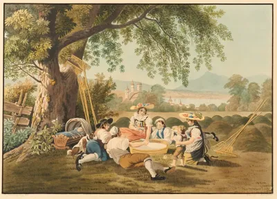 Le Repas Champetre Costumes De Lucerne