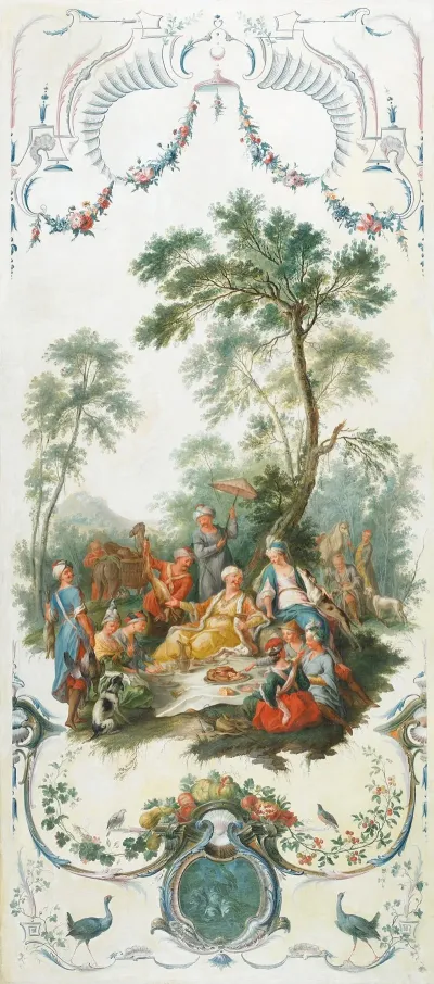 Le Repas Froid Pendant La Chasse The Hunt Picnic