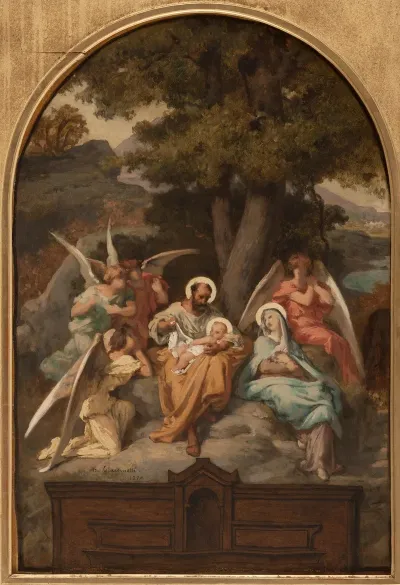 Le Repos De La Sainte Famille 2
