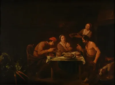 Le Satyre Et Les Paysans