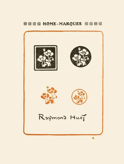 Le Second Livre Des Monogrammes Marques Cachets Et Es Libris Pl 04