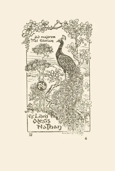 Le Second Livre Des Monogrammes Marques Cachets Et Es Libris Pl 06