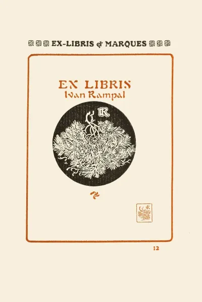Le Second Livre Des Monogrammes Marques Cachets Et Es Libris Pl 10