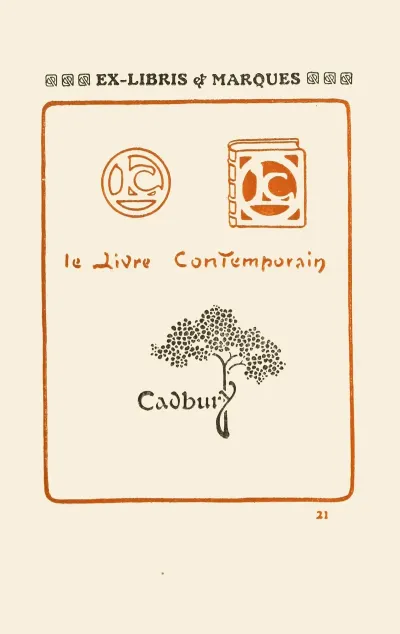 Le Second Livre Des Monogrammes Marques Cachets Et Es Libris Pl 19
