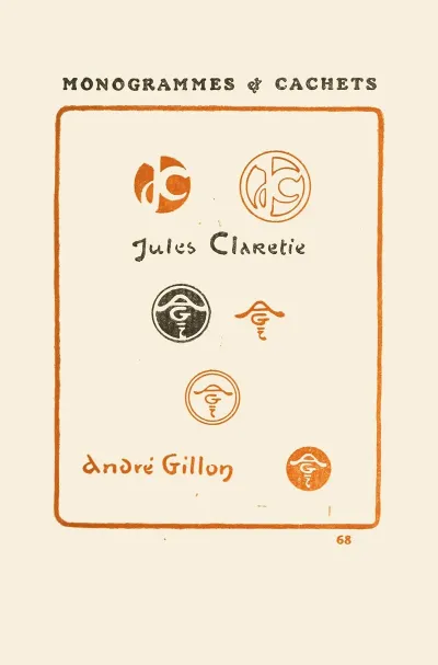 Le Second Livre Des Monogrammes Marques Cachets Et Es Libris Pl 66