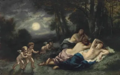 Le Sommeil Des Nymphes La Nuit