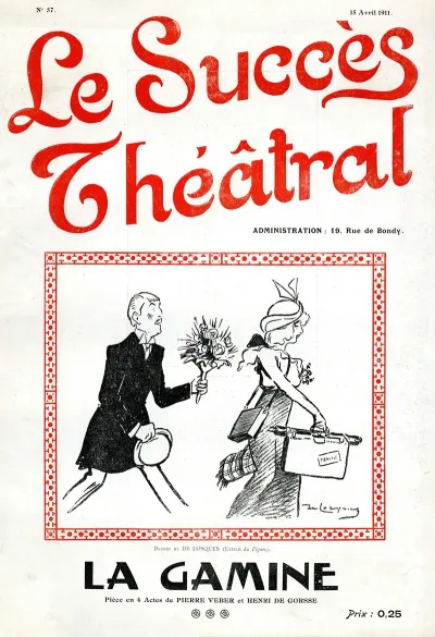 Le Succes Theatral No 57 15 Avril 1911