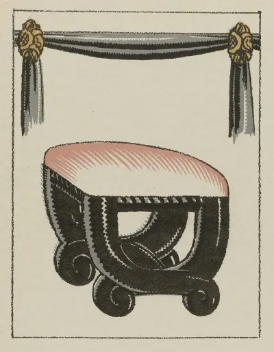 Le Tabouret Et Les Cache Clous