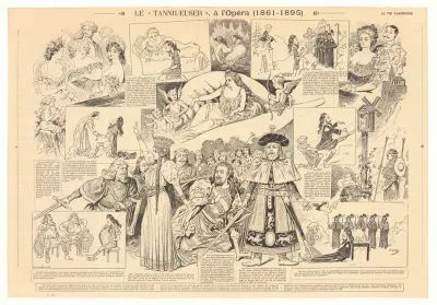 Le Tannhaeuser A Lopera 1861 1895 La Vie Parisienne