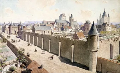 Le Temple En 1450