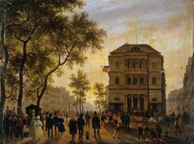 Le Theatre De Lambigu Comique Et Le Boulevard Saint Martin