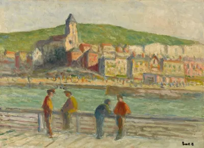 Le Treport Sur Le Quai