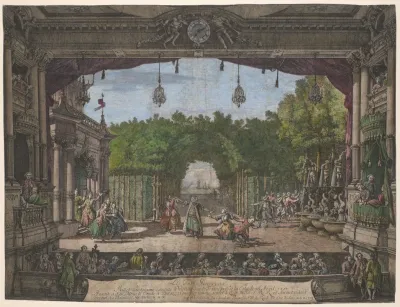 Le Turc Genereux Ballet Pantomime Execute A Vienne Sur Le Teatre Pres De La Cour Le 26 Avril 1758