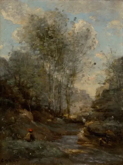 Le Vallon Des Chevres Souvenir Du Lac De Garde