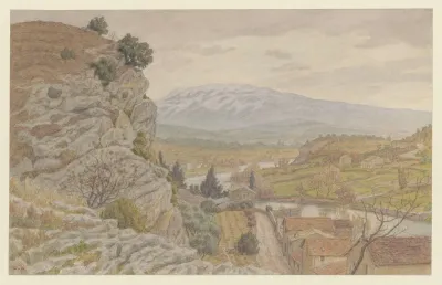 Le Ventoux Vu De Vaison