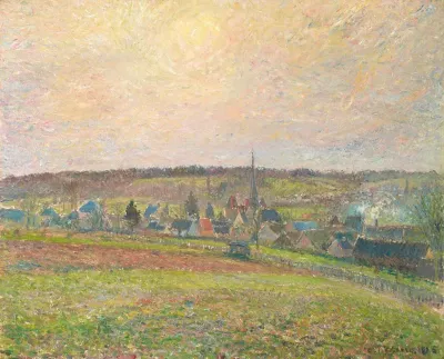 Le Village Deragny The Village Of Eragny