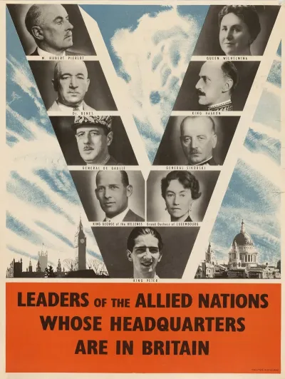 Leaders Of The Allied Nations Whose Headquarters Are In Britain