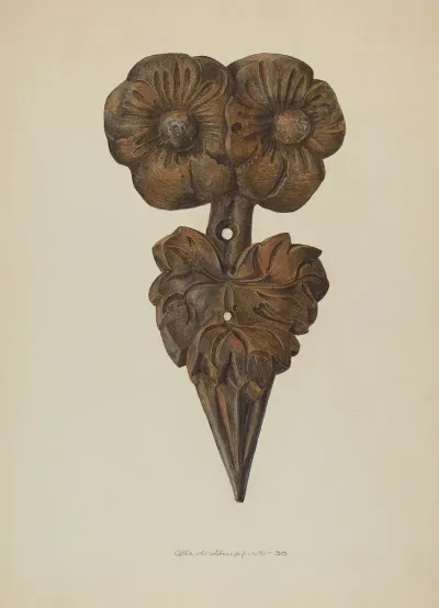 Leaf Finial