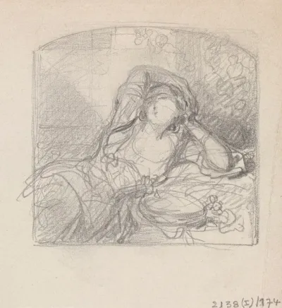 Leaning Woman 3