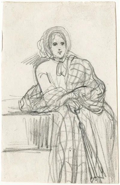 Leaning Woman 5