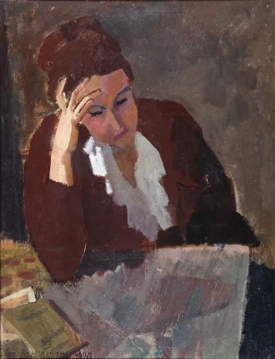 Leaning Woman 6