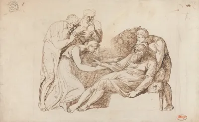 Lear Awakened By Cordelia