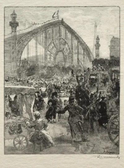 Leaving The 1889 Exhibition