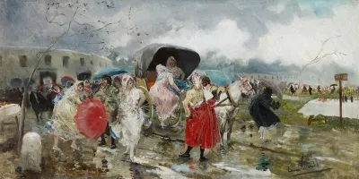 Leaving The Bullring Rain
