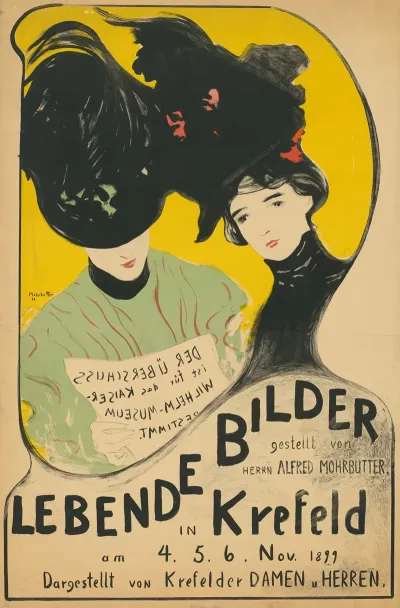 Lebende Bilder Gestellt Von Herrn Alfred Mohrbutter