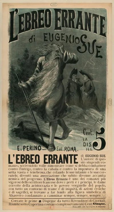 Lebreo Errante Di Eugenio Sue Le Juif Errant