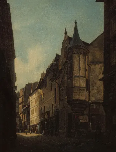 Lechauguette De Lhotel De Schomberg A Langle Des Rues Bailleul Et Jean Tison