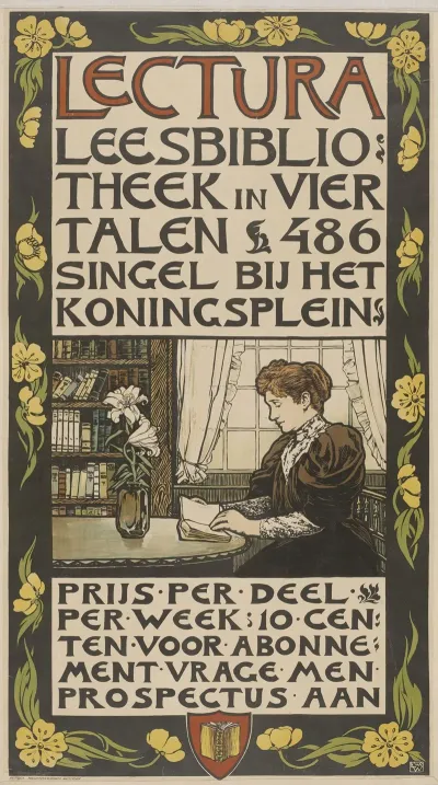 Lectura Leesbibliotheek In Vier Talen 486 Singel Bij Het Koningsplein