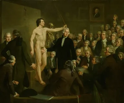 Lecture On Anatomy By Andreas Bonn For Felix Meritis Department Of Drawing