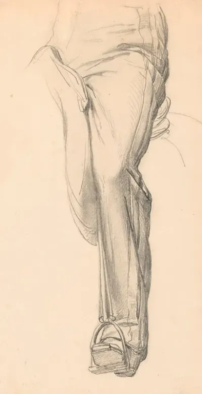 Leg In A Stirrup