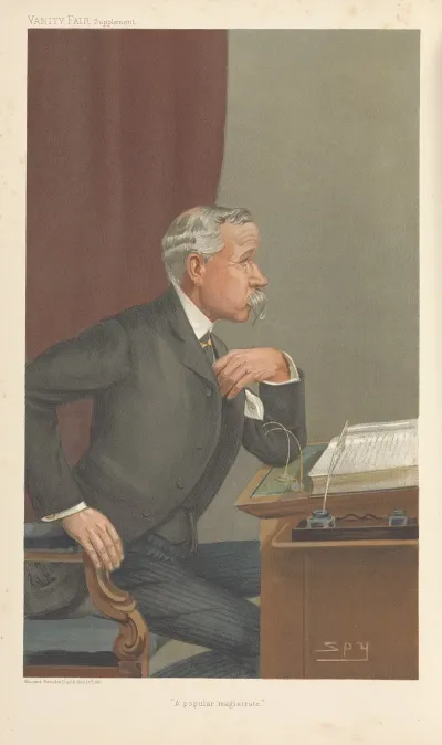 Legal A Popular Magistrate Ernest Baggallay July 13 1905