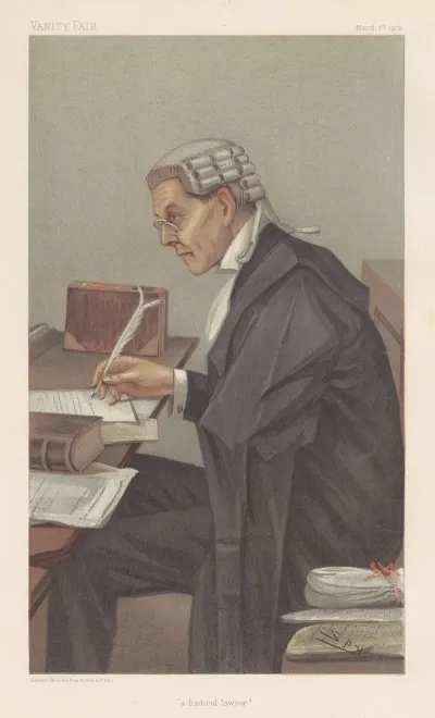 Legal A Radical Lawyer Mr John Walton March 6 1902
