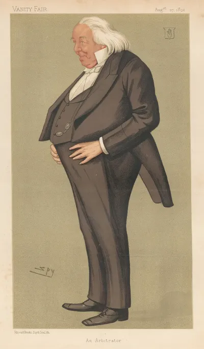 Legal An Arbitrator Frederick Joseph Bramwell August 27 1892