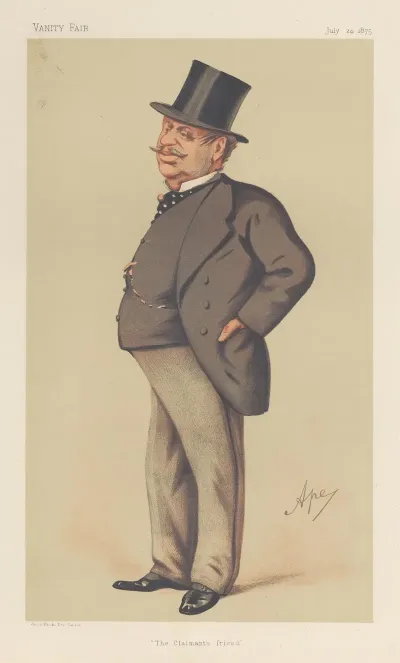 Legal The Claimants Friend Mr Guildford James Hiller Mainwaring Ellerker Onslow July 24 1875