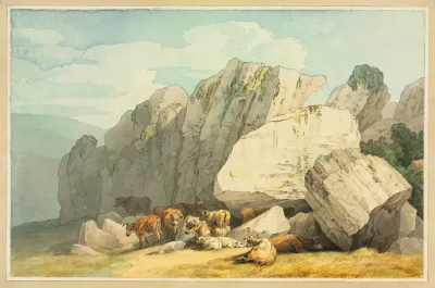 Leigh Tor Rocks At Poundsgate Near New Bridge On The Dart Devon