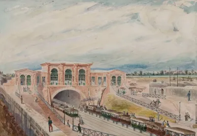 Lembarcadere De Louest Gare De Paris A Saint Germain